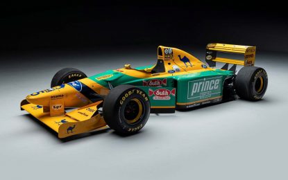 Benetton B193B: Prodaje se Schumacherov bolid iz 1993. [Galerija]