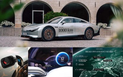 Mercedes-Benz Vision EQXX – novi rekord – 1.202 km s jednim punjenjem baterija [Galerija]