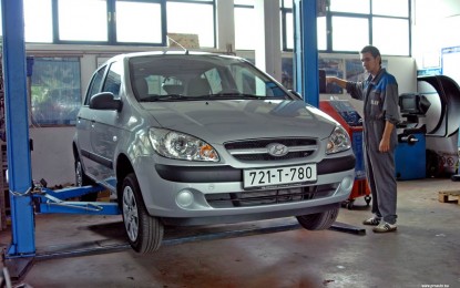 Održavanje polovnog Hyundaija Getza 1.1 MPI i 1.4 MPI (2002.-2008.)