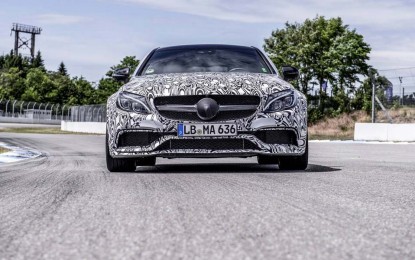 Mercedes objavio slike prototipa novog C63 AMG-a Coupea [Video]
