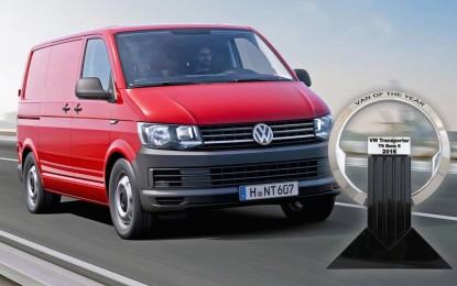 Volkswagen T6 Euro 6 je “International Van of the Year 2016”