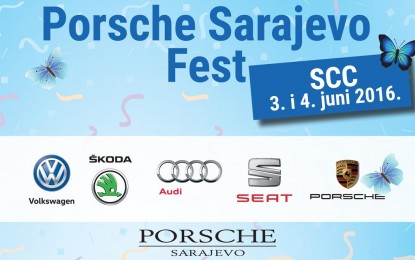 Manifestacija Porsche Sarajevo Fest u Sarajevu