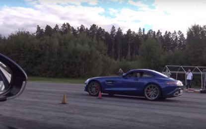 Bugatti Veyron se poigrao sa Mercedes-AMG-om GT S-om u trci ubrzanja [Video]