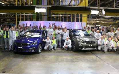 U PSA tvornici Sochaux proizvedeno pola miliona Peugeota 3008 i milion Peugeota 308