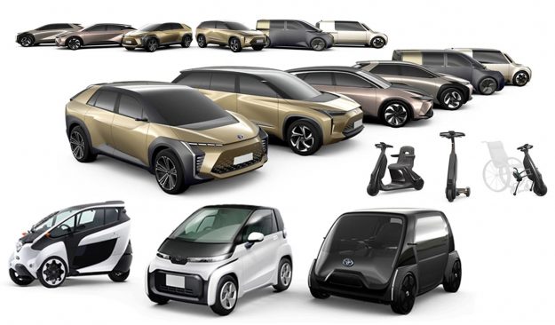Toyota električna vozila