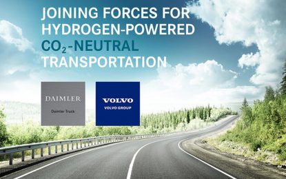 Potpisan sporazum između kompanija Volvo Group i Daimler Truck o budućem razvoju sistema s pogonom na gorive ćelije za primjenu na teškim vozilima