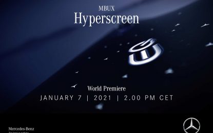 Mercedes-Benz će predstaviti MBUX Hyperscreen