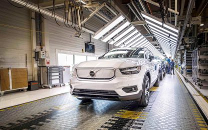 Nakon povećanja prodaje električnih vozila tokom 2020. godine, kompanija Volvo Cars utrostručiće proizvodni kapacitet u Ghentu