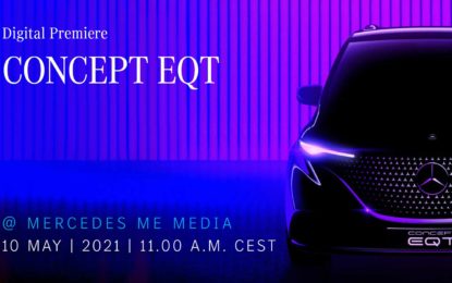Mercedes Concept EQT – prvo električni