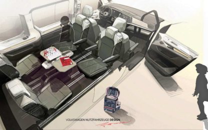 Volkswagen Multivan – još jedna skica, ovaj put unutrašnjosti