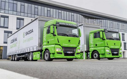 Škoda koristi električne kamione za interni transport