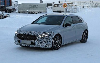 Mercedes-Benz A-Class – početak zimskih testova