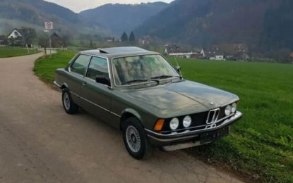 Oldtimer nedjelje: BMW 323i E21 sa 40.040 kilometara [Galerija]