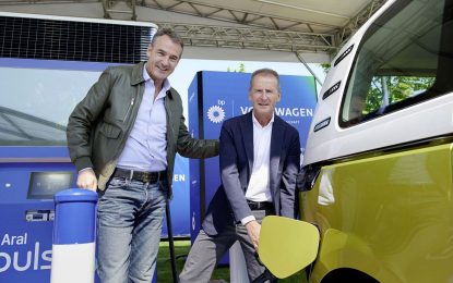 VW i BP: Strateško partnerstvo kroz zajedničke stanice za električno punjenje