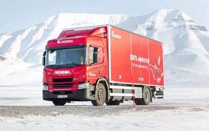 Scania: Električni kamion na najsjevernijoj tački svijeta