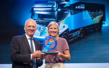 Mercedes-Benz eActros LongHaul osvojio 2023 Truck Innovation Award