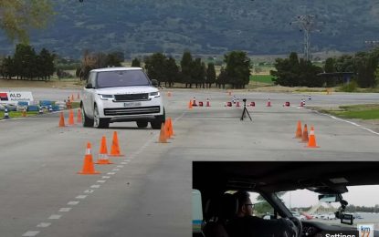 Range Rover P440e na testu izbjegavanja sjevernog jelena [Video]