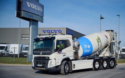 Volvo FMX Electric: Isporučena prva električna betonska mješalica