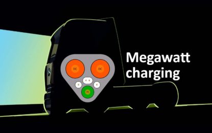 Razvoj sistema za punjenje električnih kamiona – Megawatt Charging System (MCS)