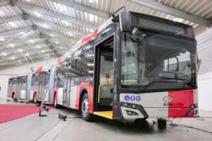 Škoda-Solaris 24m: Trolejbus s dvostrukim zglobom za Prag
