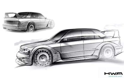 HWA EVO – Moderna reinterpretacija legendarnog Mercedes-Benza 190E 2.5-16 Evo II
