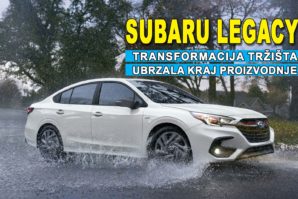 Subaru će ugasiti limuzinu Legacy i fokusirati se na crossover