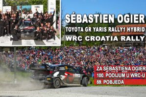 Legendarni Ogier u Toyoti pobjednik četvrtog izdanja WRC Croatia Rallyja