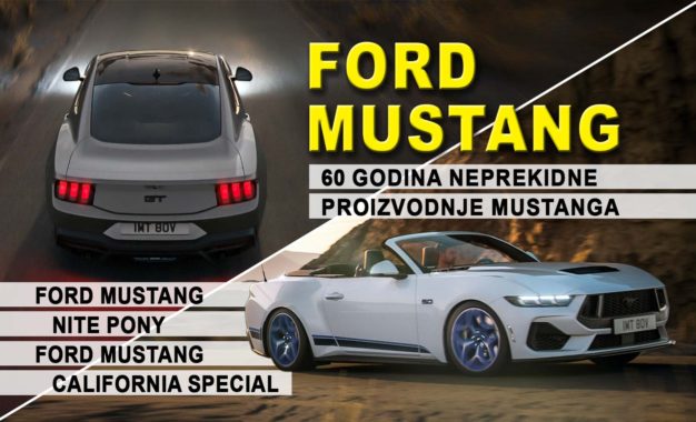 Ford Mustang – Nove modelske verzije za kupce u Evropi