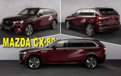 Mazda CX-80: Novi premium SUV za Evropu [Galerija i Video]