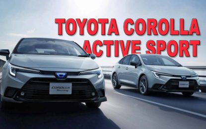 Toyota Corolla Active Sport s agresivnijim izgledom i podesivom šasijom predstavljena u Japanu [Galerija]